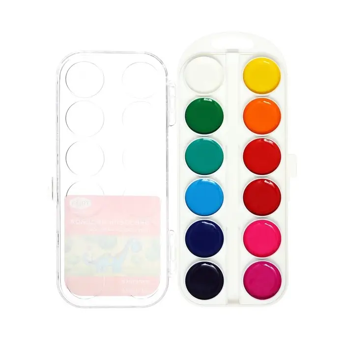 Акварель 24 цвета, «Гамма» «Мультики», без кисти, в пластиковой коробке Акварель 24 цвета, «Гамма» «Мультики», без кисти, в пластиковой коробке