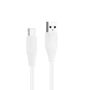 Кабель USB на Type-C 1M 3A X124 HOCO белый
