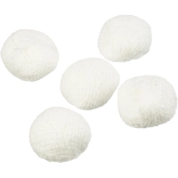 Тампоны марл., круг, н/ст,пл.32, диам.2 см, 100шт/уп ШК34041