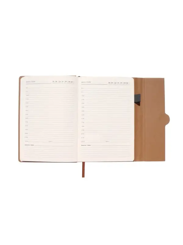 Ежедневник недатированный формат А5, с клапаном, 96л, линия, пвх, Серый Ежедневник недатированный формат А5, с клапаном, 96л, линия, пвх, Серый