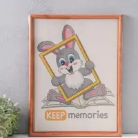 Фоторамка дерево 30х40 см, орех №1 (пластиковый экран)