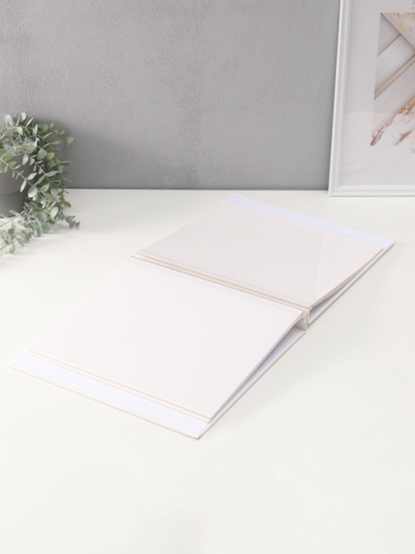 Фотоальбом магнитный 20 листов Фотоальбом магнитный 20 листов "Птица и сердце" кожзам, в коробке 2,6х32х33,5 см