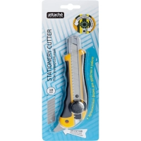 Нож универсальный 18 мм Attache Selection&nbsp; с рез.вставками