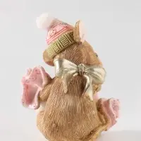 Фигурка новогодняя &laquo;Спящая мышка&raquo;, 7 см, полистоун