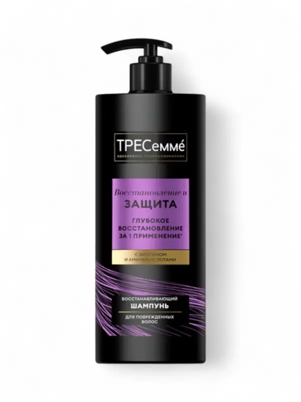 Шампунь для поврежденных волос "ТРЕСемме" восстанавливающий, 1000 мл