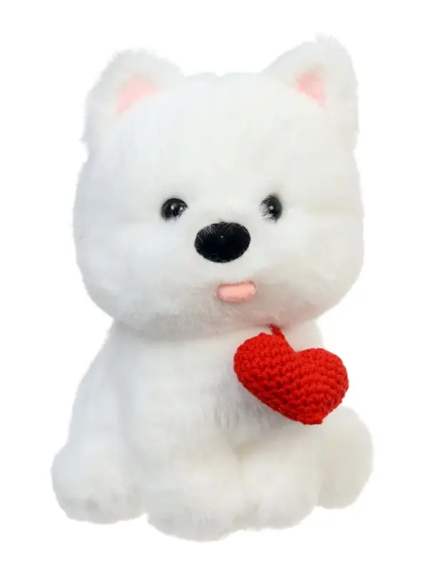 Мягкая игрушка "Собачка. С любовью" 25 см