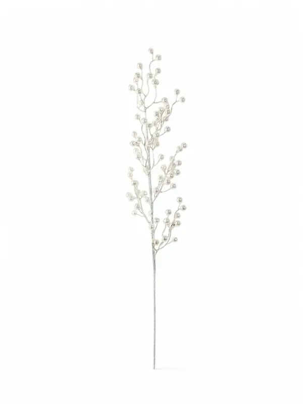 Ветка декоративная &laquo;Снежные грёзы&raquo; классик, 70&times;15 см, белая