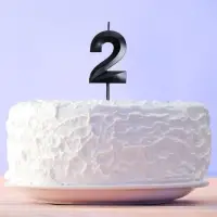Свеча для торта, цифра «2», 11,5 х 2,3 см