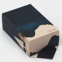 Подарочная коробка - конфета новогодняя складная «Календарь», 9.3×14.6×5.3 см