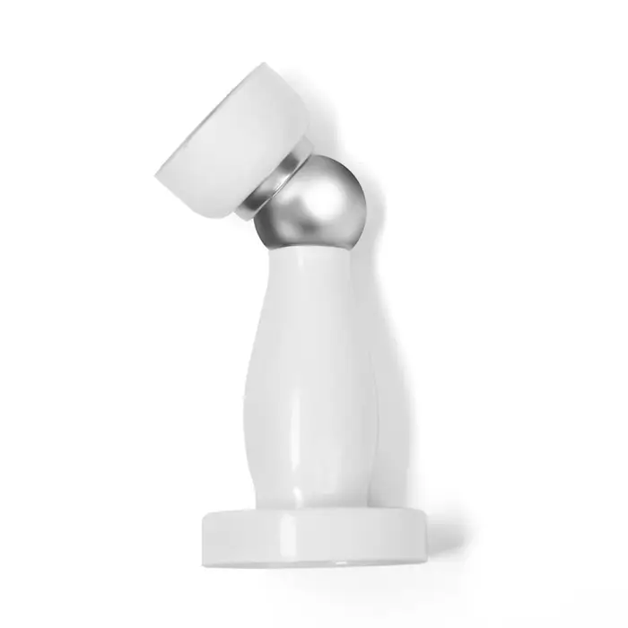 Упор дверной LOCKLAND, магнитный, цвет белый