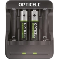 Зарядное устройство Opticell Eco Charg.6100001 +аккум.AA 2600mAh 2шт набор