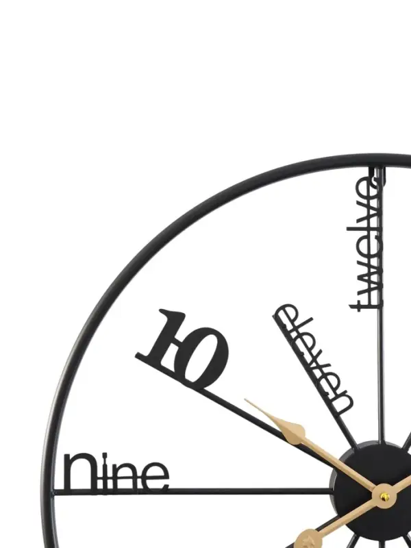 Часы настенные интерьерные &laquo;Рединг&raquo;, серия: Лофт, металл, бесшумные, плавный ход, d=59 см, от батарейки 1&times;АА