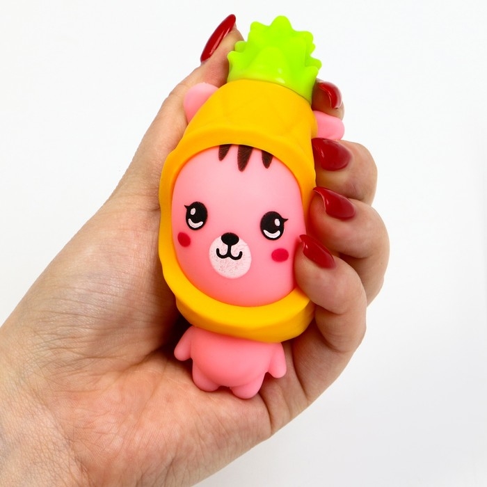 Мялка «Котик» с пастой, цвета МИКС Мялка «Котик» с пастой, цвета МИКС