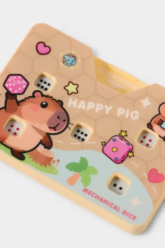 Брелок для ключей &laquo;Игра: Механические кости. Капибара&raquo;, 8.5&times;5.6&times;0.9 см