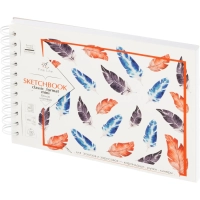 Скетчбук А6,60л,бл.офсет 100гр,бок.спир,жестк.подл.SKETCHBOOK MINI 2620 асс