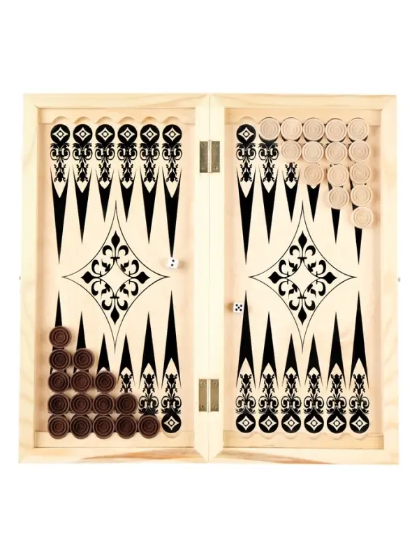 Настольная игра нарды TAKE IT EASY &laquo;Восток&raquo;, деревянные большие, 40&times;40 см