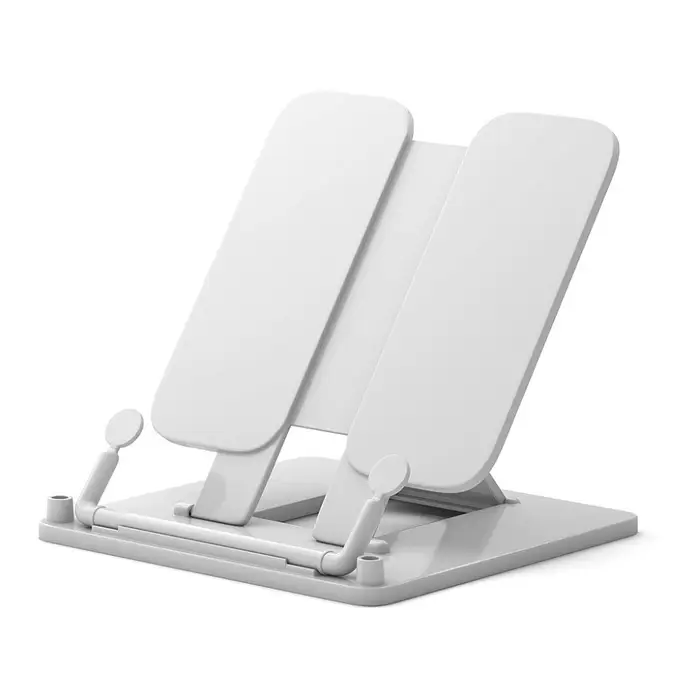 Подставка для книг и учебников, Calligrata, пластиковая, белая