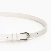 Ремень женский, пряжка металл, 1.4&times;105 см, белый