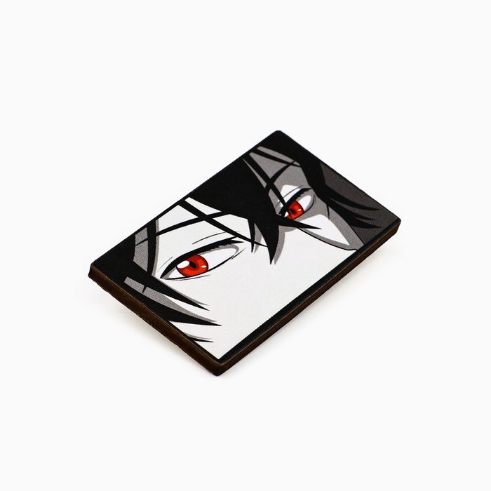 Значки деревянные «Аниме» в шоубоксе, 20 шт Значки деревянные «Аниме» в шоубоксе, 20 шт