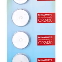 Батарейка Minamoto CR2430 BL5 Lithium 3V (5/100/5000) 5 шт/блистер