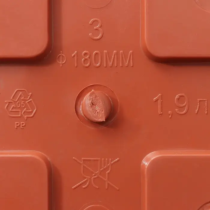 Горшок для цветов с поддоном «Сильвер ЭКО», 1,9 л, d=18 см, цвет терракотовый Горшок для цветов с поддоном «Сильвер ЭКО», 1,9 л, d=18 см, цвет терракотовый