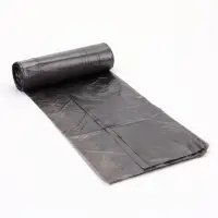 Мешки для мусора 180 л, ПНД, 10 мкм, 10 шт. в рулоне, чёрные