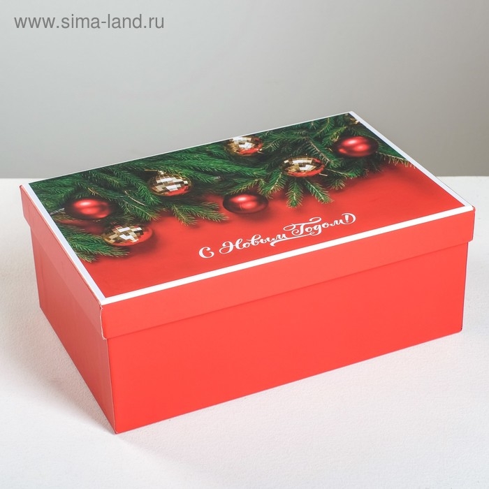 Набор подарочных коробок 6в1 «Стильный», 20 х 12,5 х 7,5 - 32,5 х 20 х 12,5 см , Новый год