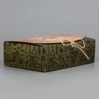 Подарочная коробка сборная &laquo;Мужская&raquo;, 16.5&times;11, 5&times;5 см