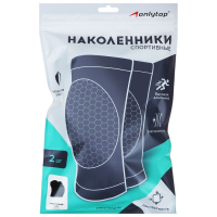 Наколенники ONLYTOP, цвет чёрный