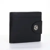 Портмоне мужское, отделение на молнии, на магните, чёрное