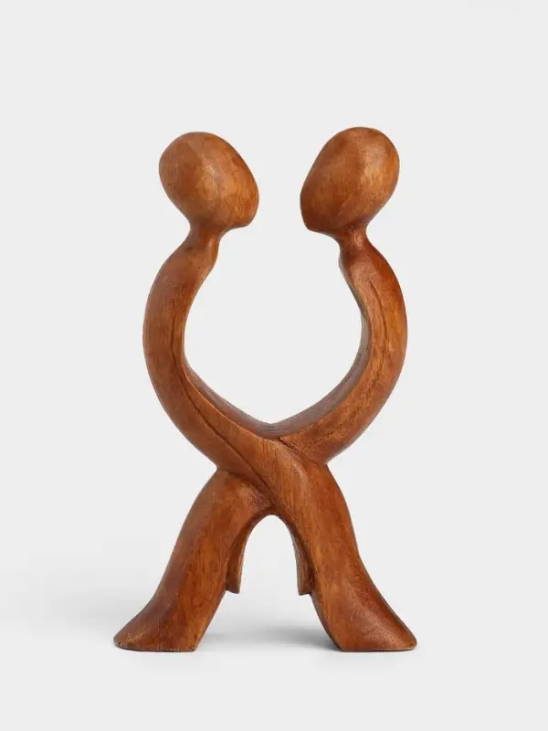 Абстракция &laquo;Любовь&raquo;, 12&times;3&times;20 см, дерево суар