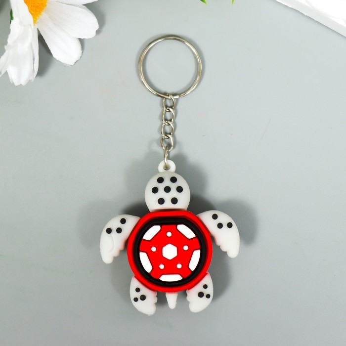 Брелок резина Брелок резина "Черепашка. Панцирь-щит" МИКС 5х4,5 см