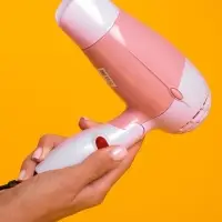 Фен Luazon LF-23, 800 Вт, 2 режима, складная ручка, розовый