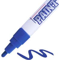 Маркер лаковый MunHwa 4 мм синий