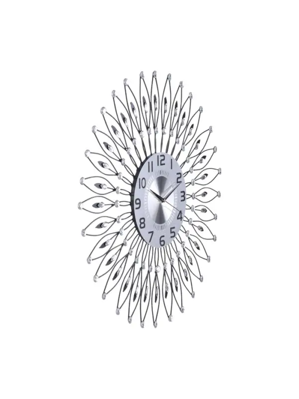 Часы настенные интерьерные &laquo;Пелинья&raquo;, серия: Ажур, бесшумные, плавный ход, 60&times;60 см, d=22 см, от батарейки 1хАА