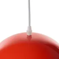 Светильник потолочный BayerLux Lina, 1&times;40 Вт, Е27, алый, 26&times;26&times;32 см