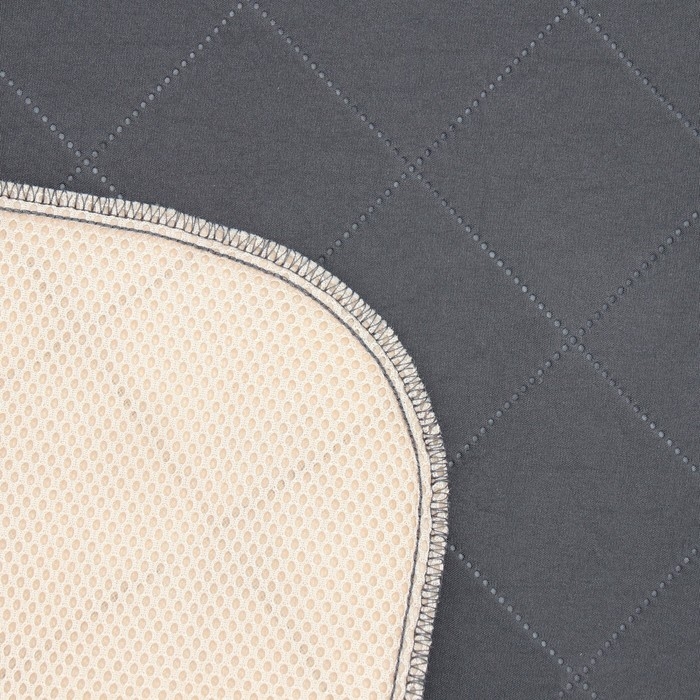 Пелёнка для животных многоразовая впитывающая, 60 х 50 см, графит Пелёнка для животных многоразовая впитывающая, 60 х 50 см, графит