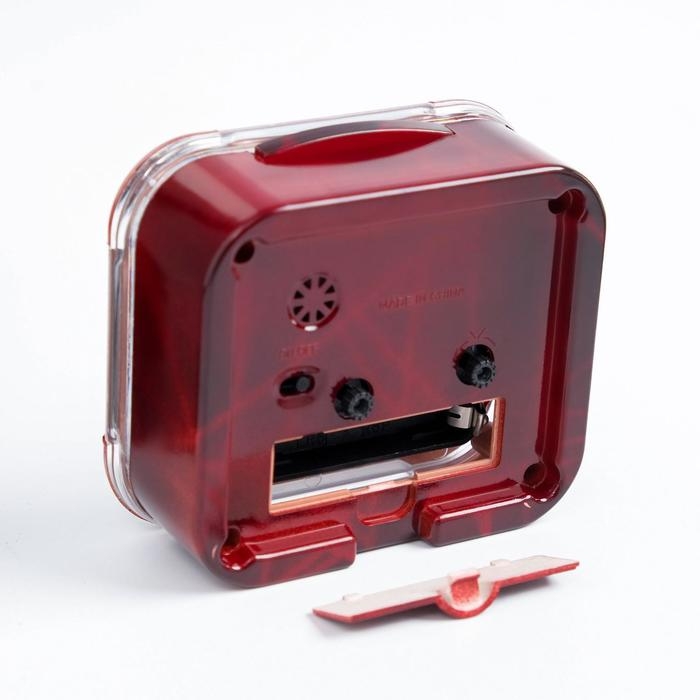 Часы настольные будильник с подсветкой Часы настольные будильник с подсветкой "Корень вяза", d-8 см, 8.5 х 10 см