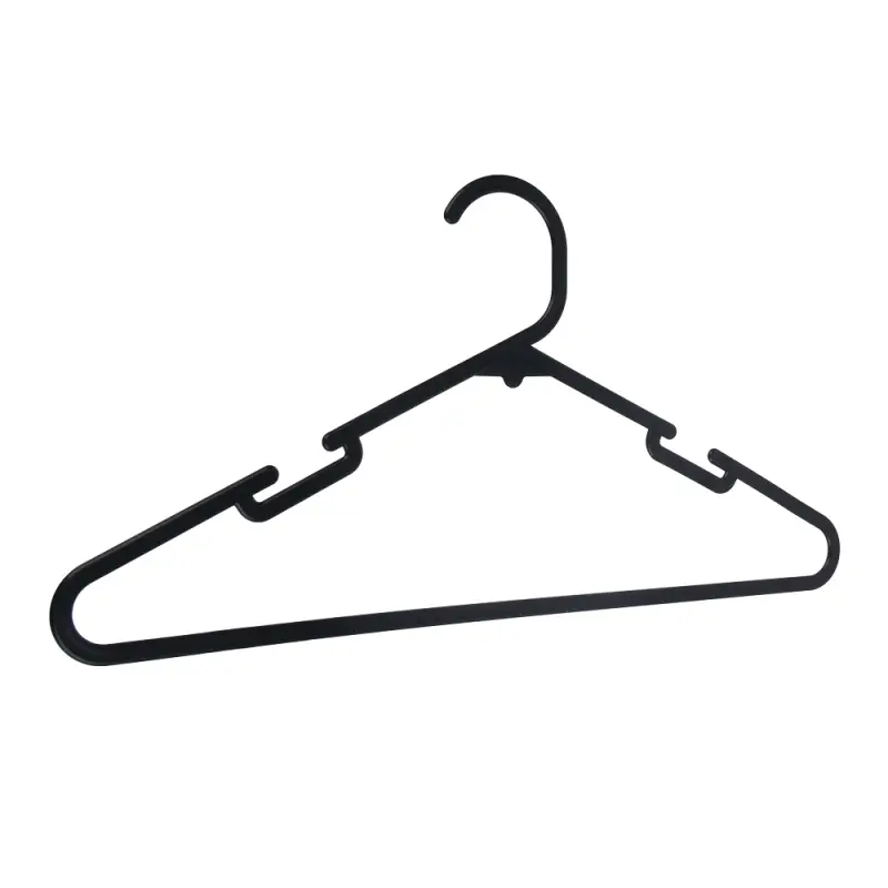 Вешалки для одежды тм VETTA, 5шт, пластик, 39,5х20,5х0,3см, пластик, цвет черный