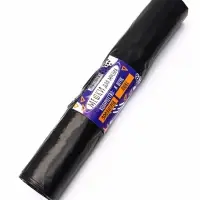 Мешки для мусора в рулоне &laquo;UpakLand&raquo; 300 л, черные, ПВД, толщина 40 мкм, 8 шт., 105&times;135 см