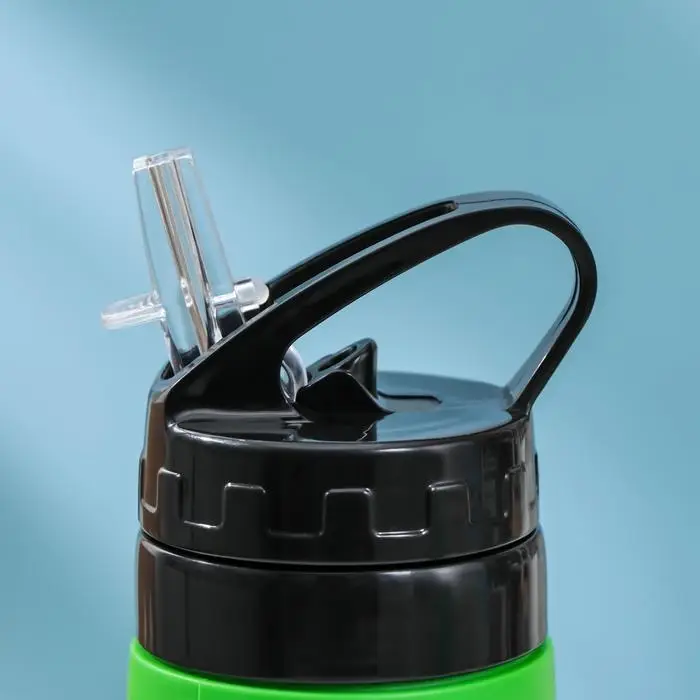 Бутылка для воды «Сайли», 450 мл (корпус из силикона), цвет МИКС Бутылка для воды «Сайли», 450 мл (корпус из силикона), цвет МИКС