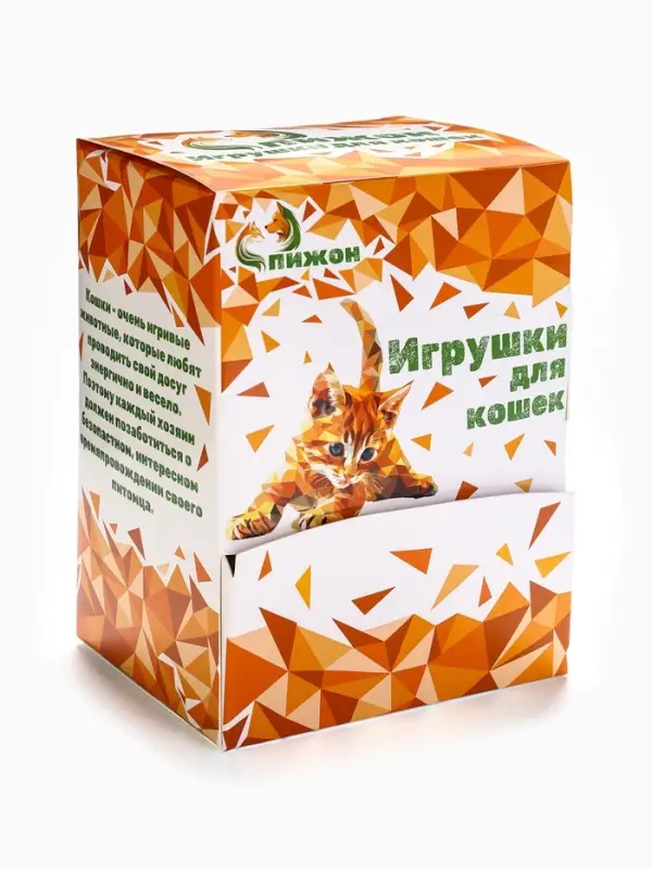 Шарики для кошек, 4 см (подходят для игровых комплексов), фасовка 60 шт., микс цветов