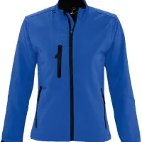 Куртка женская на молнии Roxy 340 ярко-синяя, размер L