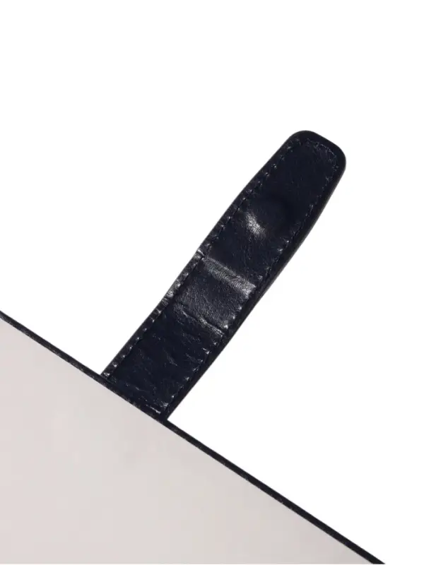 Ежедневник недатированный формат А5, с хлястиком, 128л, линия, пвх, Синий Ежедневник недатированный формат А5, с хлястиком, 128л, линия, пвх, Синий