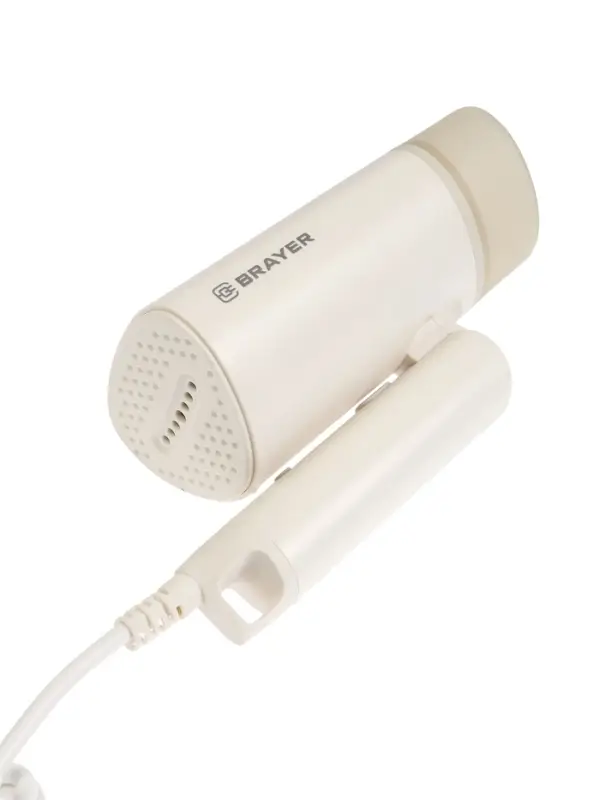 Отпариватель BRAYER 4130BR, ручной, 1200Вт, 100мл, 18 г/мин, 1.9м, бежевый