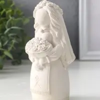 Фигура «Берегиня невеста», 14×6.5×7 см, натуральный