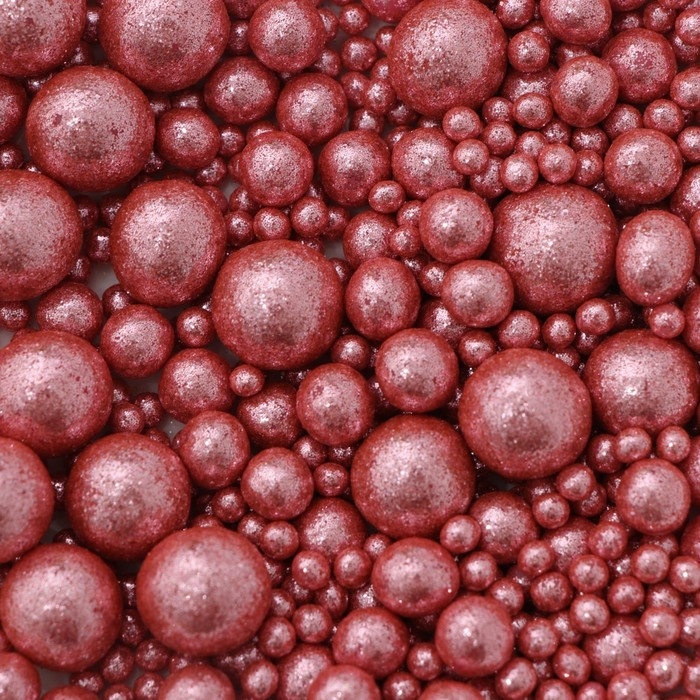 Кондитерская посыпка "Блеск", розовая, 50 г