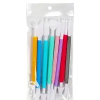 Набор стеков для лепки из глины, пластилина, пластики, 8 штук, МИКС