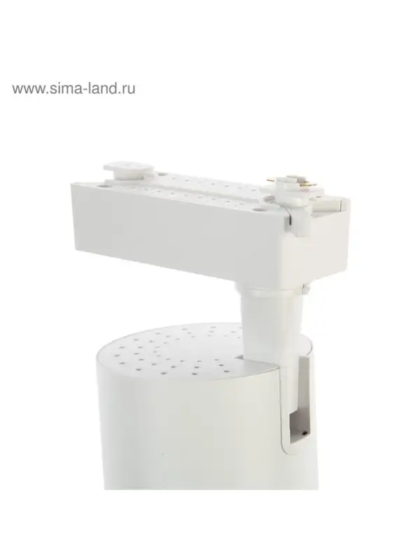 Трековый светильник Luazon Lighting TSL-016, 30 Вт, 2400 Лм, 2700-6500К, управление с пульта, белый, 3 режима свечения