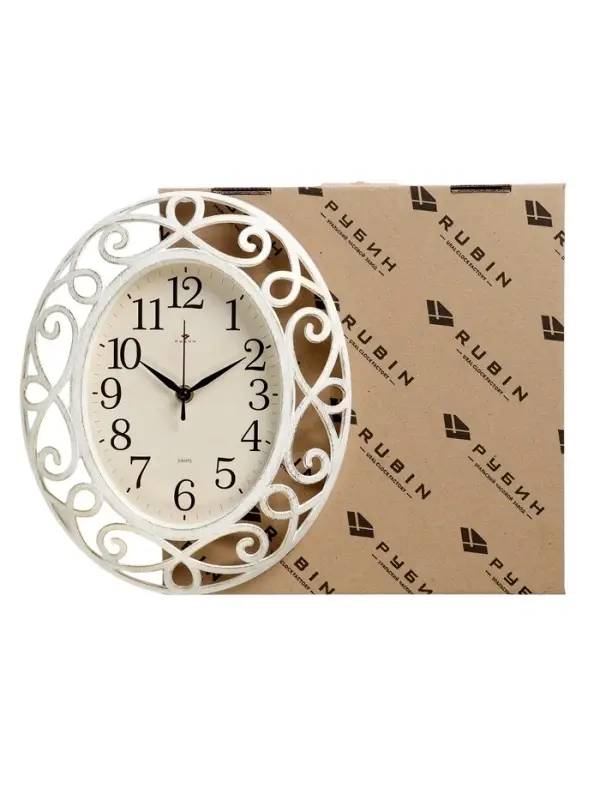 Часы настенные интерьерные &laquo;Витки&raquo;, бесшумные, плавный ход, 31&times;26 см